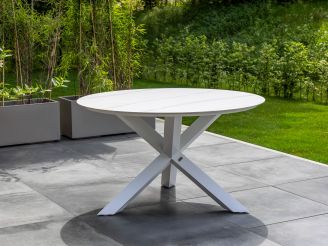 Bellagio Lugo/Lodola ø 130cm dining tuinset 5-delig verstelbaar
