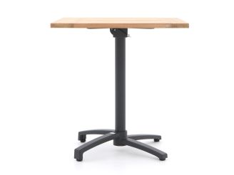 Bellagio Canzo klaptafel 70x70x75cm - Teakhout
