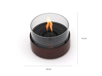 Tenderflame Café 18 tafelhaard ø18,2cm (h:13,5cm) - Amber