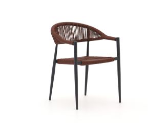 Manifesto Belpasso/Canzo 120cm dining tuinset 5-delig stapelbaar