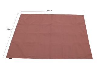 Madison x Kees Smit Plaid 180x135cm - Bordeaux/Rose