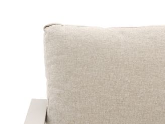 Manifesto Alzano/Cosiraw stoel-bank loungeset met vuurtafel 4-delig