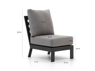 Tierra Outdoor Musone lounge tussenmodule 61cm