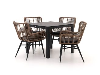 Intenso Asti/La Fonte 90cm dining tuinset 5-delig