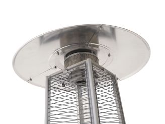 Sunred Flame Torch Gas staande terrasverwarmer - Black