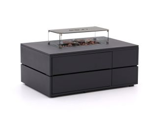 Cosi Coverplate t.b.v. Straight glass set - Black