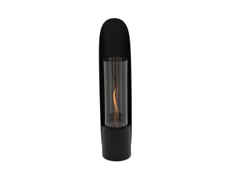 Tenderflame Cycloflame wandhaard 16,5x16,5x81cm - Black