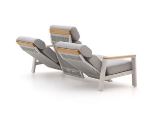 Bellagio Ledrotta lounge tuinbank 3-zits 228cm - Sand (incl. kussens)