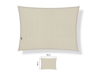 Shadow Comfort schaduwdoek rechthoek 300x400cm - Sahara Sand