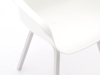 Hartman Sophie Element dining tuinstoel - Wit - Ecru - Kunststof