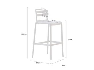 Forza Vico/Fidenza 80cm barset 3-delig