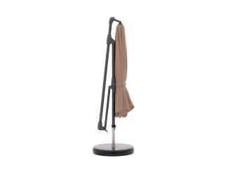 Glatz Sunwing Casa zweefparasol ø 330cm - Taupe (151) (incl. Shadowline voet 90 kg) (incl.hoes)