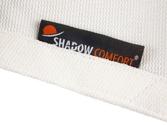 Shadow Comfort schaduwdoek driehoek 400x400x400cm - Arctic White