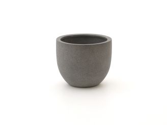 Designplants/Luca Lifestyle Rietgras kunstplant (h:165cm) met Grigio New Egg bloempot - Groen (UV bestendig) (bloempot = Natural Concrete)