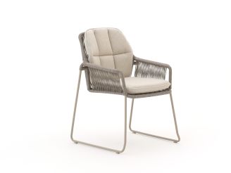 Tierra Outdoor Rivera/Orbital ø120cm dining tuinset 5-delig