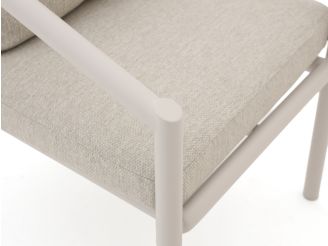 SUNS Sato dining tuinstoel - Taupe - Naturel - Bruin - Rope (touw)