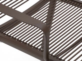Apple Bee Hawaii dining tuinstoel stapelbaar - Taupe - Naturel - Bruin - Rope (touw)