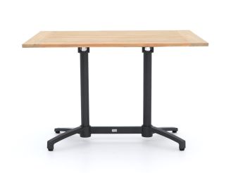Bellagio Canzo klaptafel 140x80x75cm - Teakhout