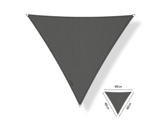 Shadow Comfort schaduwdoek driehoek 400x400x400cm - Cool Grey