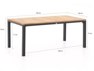 Manifesto Rivola/Linosa 180cm dining tuinset 5-delig