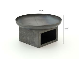 RedFire Juva vuurschaal ø80cm - Industrial Grey