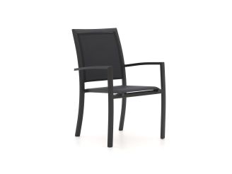 Bellagio Anzio/Fidenza 160cm dining tuinset 5-delig stapelbaar