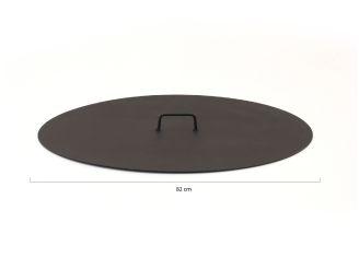 RedFire deksel ø82cm t.b.v. Onyx/Orion vuurschaal en barbecue - Black