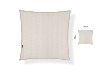 Shadow Comfort schaduwdoek vierkant 300x300cm waterdicht - Sand