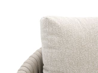 SUNS Fiave low dining tuinstoel - Taupe - Naturel - Bruin - Rope (touw)