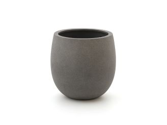 Designplants/Luca Lifestyle Lyrata Y kunstboom (h:220cm) met Grigio Balloon bloempot - Groen (bloempot = Natural Concrete)