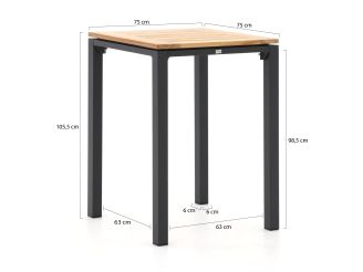 Manifesto Rivola/Linosa 75x75cm barset 5-delig