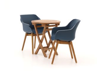 Hartman Sophie Studio/Preston klaptafel ø65cm balkonset 3-delig