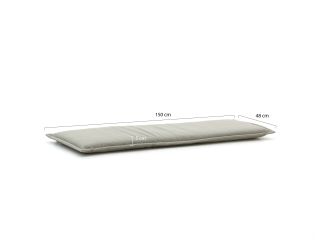 Tuinkussen 150x48cm voor tuinbank - Green Melange