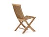 Sunyard Country dining tuinstoel inklapbaar - Natural Teak - Teakhout