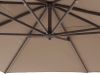 Glatz Sunwing Casa zweefparasol ø 330cm - Taupe (151) (incl. Shadowline voet 90 kg) (incl.hoes)