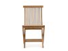 Sunyard Country dining tuinstoel inklapbaar - Natural Teak - Teakhout