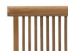 Sunyard Country dining tuinstoel inklapbaar - Natural Teak - Teakhout