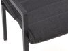 Stapelstoel tuinkussens (rug en zit) - Dark Grey Melange