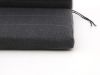 Fiber tuinkussen laag 92x46cm - Dark Grey Melange