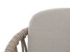 Bellagio Cupello dining tuinstoel - Taupe - Naturel - Bruin - Textileen