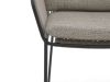 SUNS Punta dining tuinstoel - Grijs - Antraciet - Rope (touw)