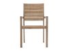 ROUGH-S dining tuinstoel stapelbaar - Old Teak Greywash - Hout