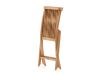 Sunyard Country dining tuinstoel inklapbaar - Natural Teak - Teakhout