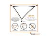 Shadow Comfort schaduwdoek driehoek 90° 500x500x710cm - Cool Grey