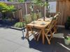 Sunyard Liverpool dining tuintafel 210x90cm - Teakhout