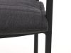 Stapelstoel tuinkussens (rug en zit) - Dark Grey Melange