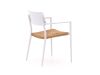 Bellagio Cino/Linosa 160x160cm dining tuinset 9-delig stapelbaar