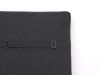 Fiber tuinkussen laag 92x46cm - Dark Grey Melange