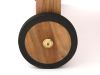 Sunyard Veronica ligbed met wiel - Natural Teak - Teakhout