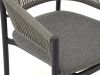 Bellagio Panaro/Sora 160cm dining tuinset 5-delig stapelbaar
